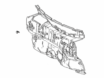 Toyota 55210-0R131 INSULATOR Assembly, Dash