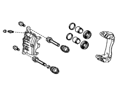 2025 Toyota bZ4X Brake Caliper - 47730-42150