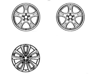 2025 Toyota bZ4X Spare Wheel - 42611-0R510