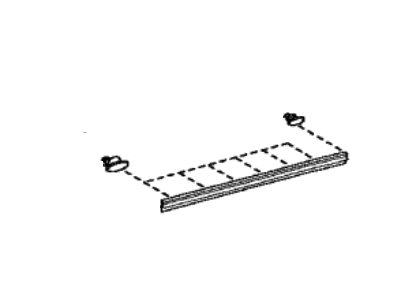 Toyota bZ4X Weather Strip - 67863-42050