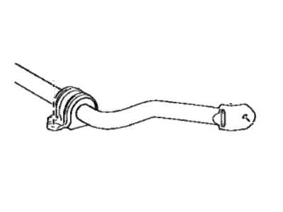 2023 Toyota bZ4X Sway Bar Kit - 48804-42040