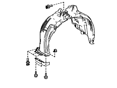 Toyota bZ4X Wheelhouse - 53876-42140