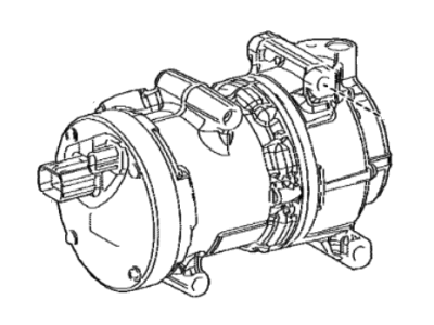 Toyota bZ4X A/C Compressor - 88370-42050