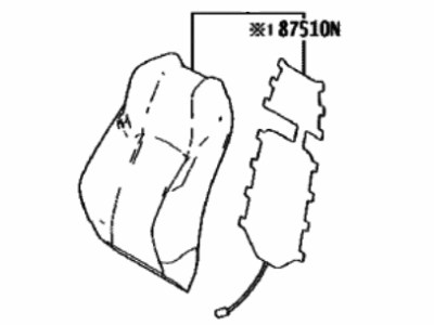 Toyota bZ4X Seat Cover - 71074-42E20-C0