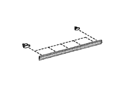 Toyota bZ4X Weather Strip - 67873-42040