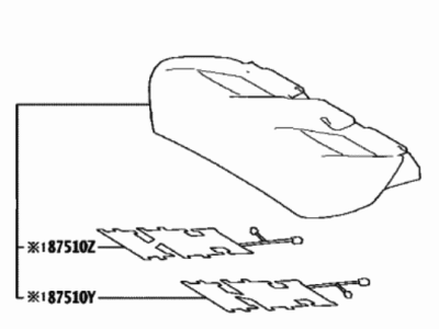 Toyota bZ4X Seat Cover - 71075-42E50-C2