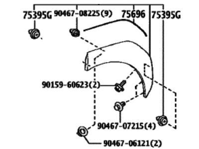 Toyota 75606-42220