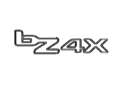 Toyota bZ4X Emblem - 75431-42250