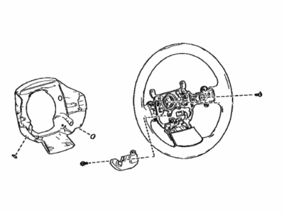 2025 Toyota bZ4X Steering Wheel - 45100-42450-C0