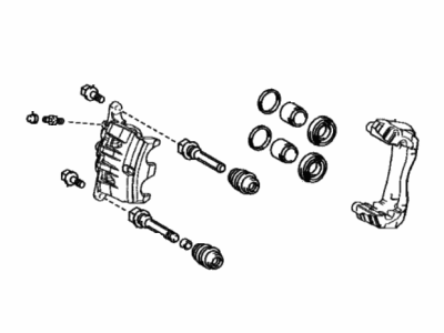 2025 Toyota bZ4X Brake Caliper - 47750-42150