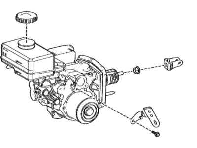 2023 Toyota bZ4X Brake Master Cylinder - 47050-42290