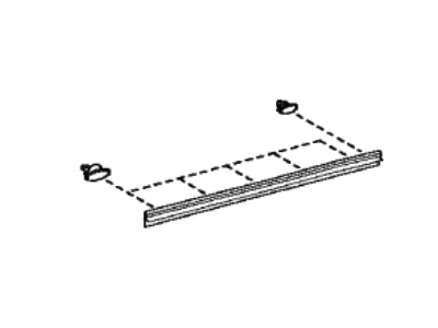 Toyota bZ4X Door Seal - 67874-42040