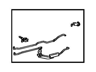 1994 Toyota Camry Door Lock - 69050-33010