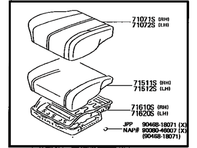 Toyota 71410-33041-B0