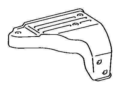 Toyota 17167-74201 INSULATOR, Exhaust Manifold Heat