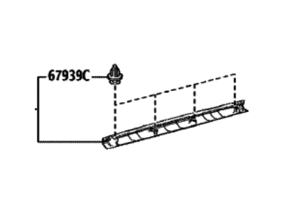 Toyota 67939-0C030-C0