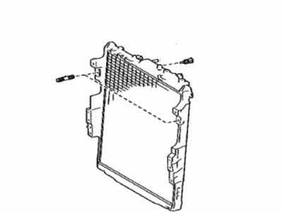 2024 Toyota Tundra Radiator - 16400-F4010