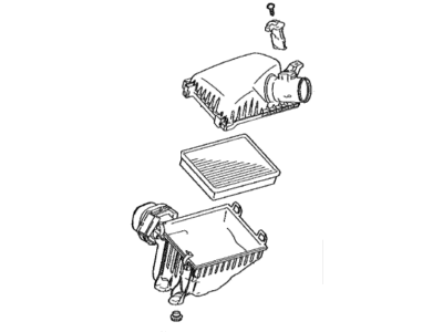 Toyota Sequoia Air Filter Box - 17700-F4010