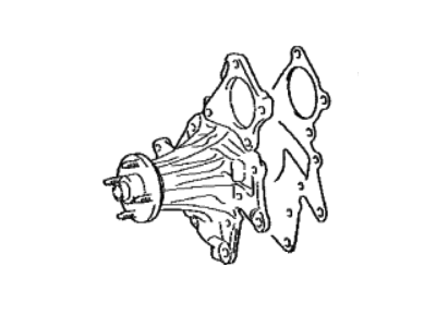 2024 Toyota Tundra Water Pump - 16100-F9010