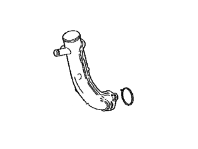 Toyota 17203-F4010 ELBOW SUB-ASSY, COMP