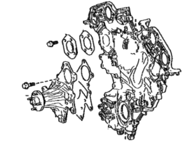 2024 Toyota Tundra Timing Cover - 11320-F4010