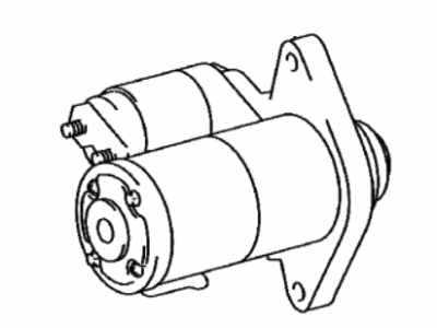 2023 Toyota Tundra Starter Motor - 28100-70090