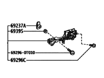 Toyota 69201-0C020