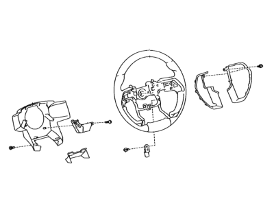 2023 Toyota Tundra Steering Wheel - 45100-0C470-C0