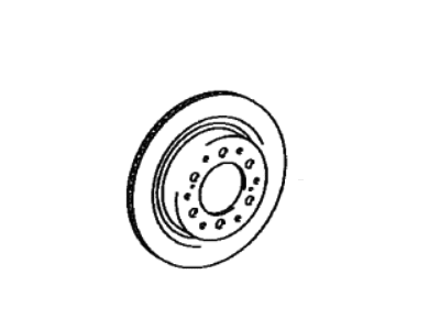 2024 Toyota Tundra Brake Disc - 42431-0C020