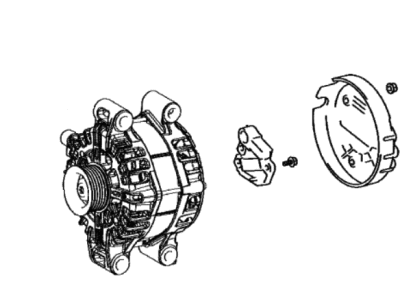 2023 Toyota Tundra Alternator - 27060-F4020