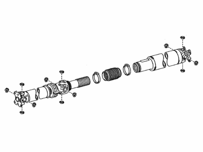 2023 Toyota Sequoia Drive Shaft - 37100-0C230