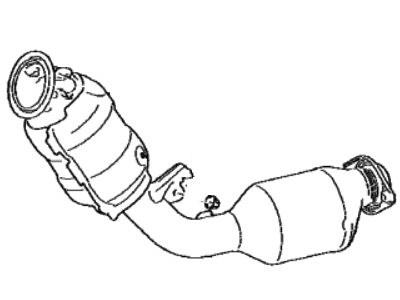 2023 Toyota Tundra Catalytic Converter - 17500-F4020