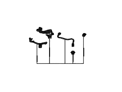 Toyota 16364-70010 WIRE, FAN COUPLING C