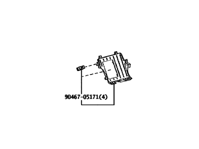 Toyota Tundra Center Console Base - 58802-0C020-C1