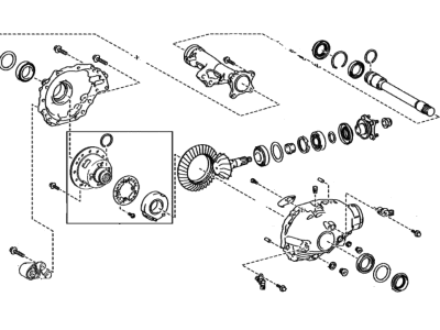 2025 Toyota Sequoia Differential - 41110-34520