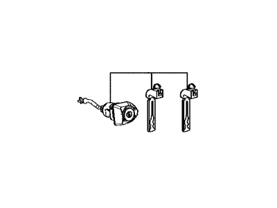 Toyota Sequoia Door Lock Cylinder - 69052-0C050