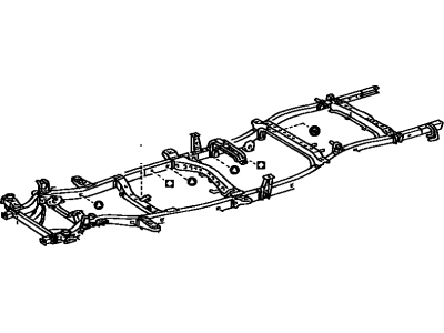 Toyota 51001-34031 Frame Sub-Assembly