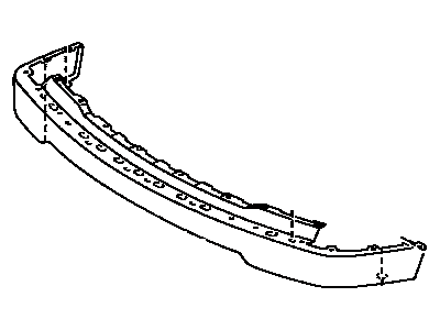 Toyota 52101-AD020 Bar, Front Bumper