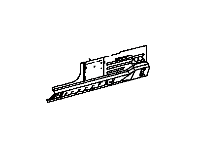 Toyota 57401-04903 Member Sub-Assy, Floor Side, Inner RH