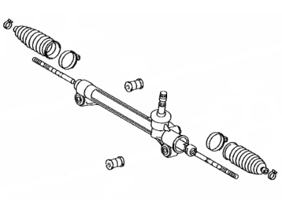 Toyota Venza Steering Gear Box - 45510-0T010