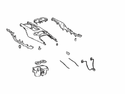 Toyota Venza Cup Holder - 58803-48150-C2