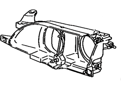 1993 Toyota Corolla Headlight - 81106-1A490