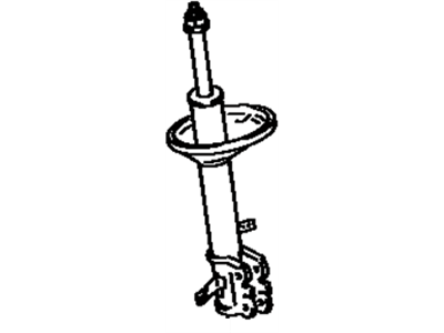 1993 Toyota Corolla Shock Absorber - 48520-12740