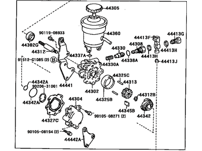 Toyota 44320-12321