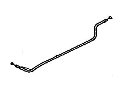 1993 Toyota Corolla Hood Cable - 53630-12440