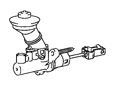 1999 Toyota Corolla Clutch Master Cylinder - 31410-12380