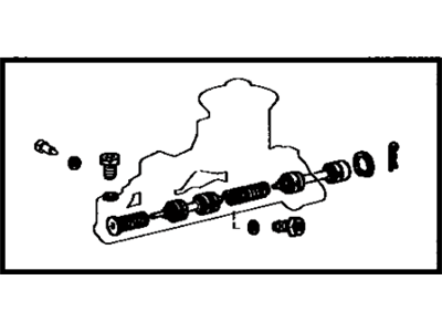 Toyota Starlet Master Cylinder Repair Kit - 04493-10071