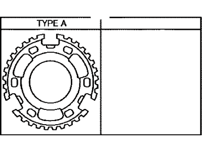 Toyota 33361-31011 Hub, Transmission Clutch