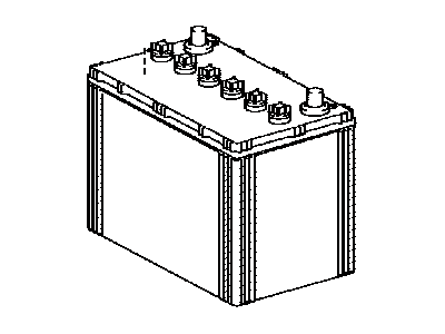 2014 Toyota Yaris Car Batteries - 28800-43262