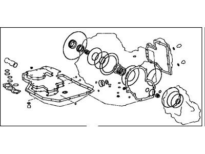 Toyota Sienna Automatic Transmission Overhaul Kit - 04351-33032